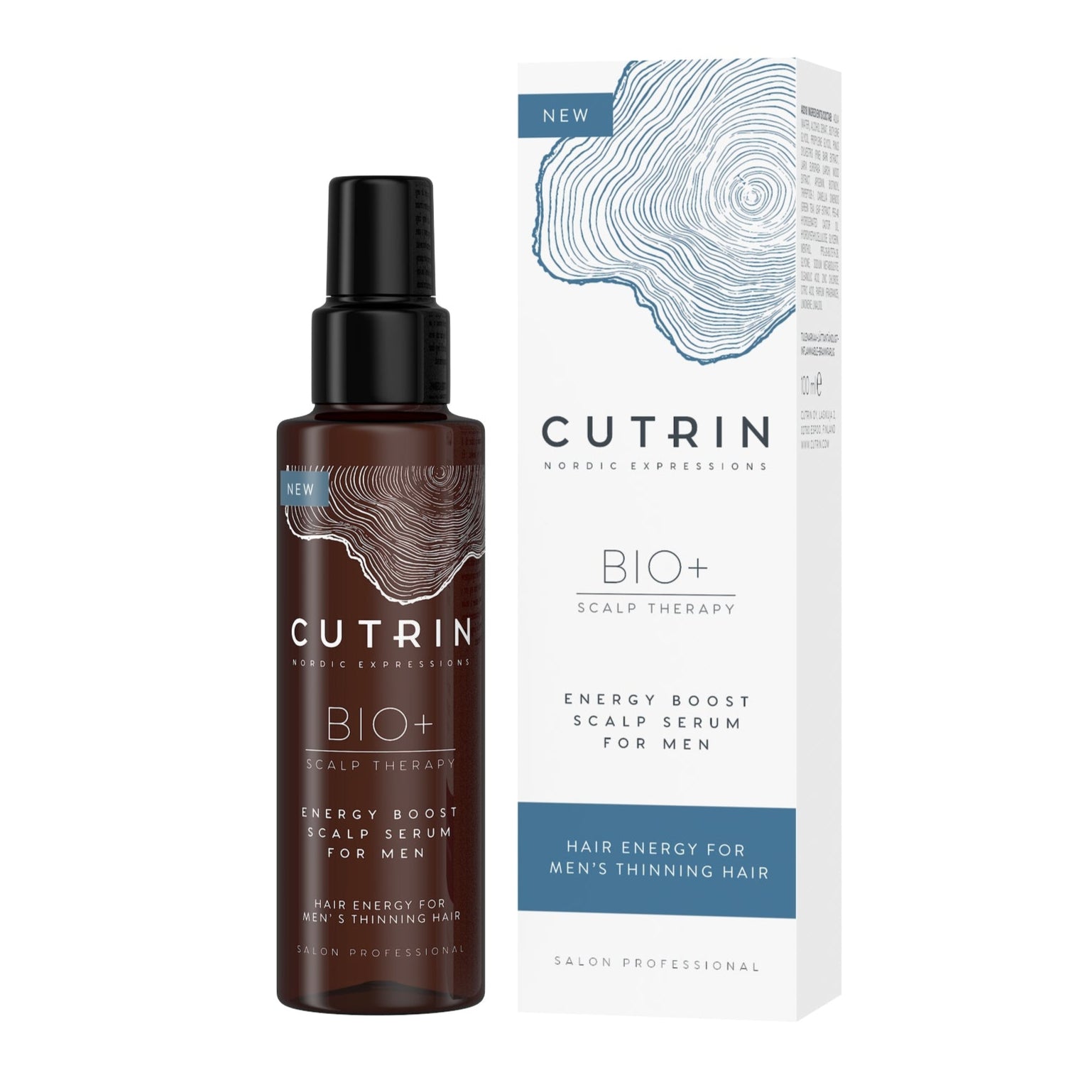 CUTRIN BIO+ Energy Boost Scalp Serum For Men 100 ml